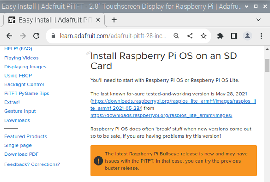 Raspberry Pi Os Release